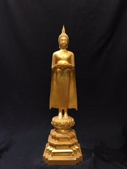 หลวงพ่อวัดบ้านแหลม หน้าตัก 9 นิ้ว