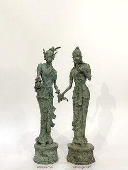 พระแม่อุมาเทวี พระแม่ลักษมี หน้าตัก 7 นิ้ว