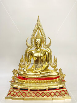 พระพระพุทธชินราชจำลอง รุ่น 666 ปี หน้าตัก 9.9 นิ้ว (หมายเลข 431)