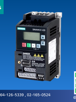 Siemens Sinamics V20 Model:6SL3210-5BE31-2UV0 22kW 3AC 400V