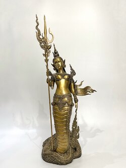 ย่านาคราช ย่านาคี นาคิณี หน้าตัก 12 นิ้ว