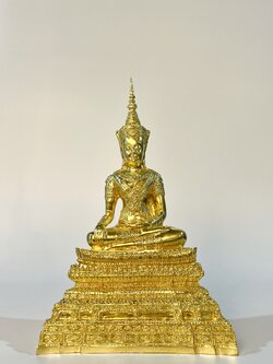 พระพุทธนิมิตวิชิตมารโมลีศรีสรรเพชญบรมไตรโลกนาถ (หลวงพ่อพุทธนิมิต) หน้าตัก 5 นิ้ว