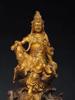 Pre-Order : พระอวโลกิเตศวร พระโพธิสัตว์กวนอิม เจ้าแม่กวนอิม สูง 46 cm