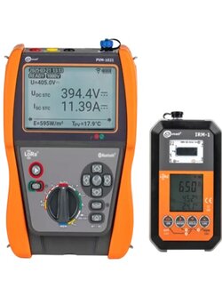 SONEL PVM-1021-Pro เครื่องทดสอบมาตรฐานการติดตั้งทางไฟฟ้าและความปลอดภัยระบบการผลิตไฟฟ้าจากพลังงานแสงอาทตย์ที่ติดตั้งบนหลังคา