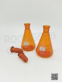 ERLENMEYER FLASK AMBER DURAN