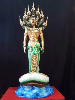 องค์ปู่พญานาคราช ปรกนาค 7 เศียร ( 1.35 เมตร )