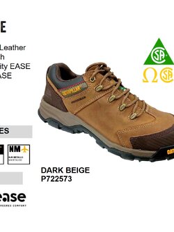 CAT® Tungsten Men's Composite Nano Toe Work Safety Shoes P722573