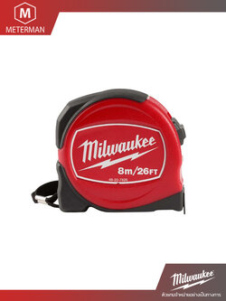 MILWAUKEE 48-22-7826 ตลับเมตรรุ่น RED ยาว 8 เมตร
