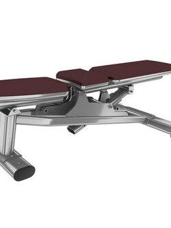 ม้านั่งออกกำลังกายปรับระดับได้ใช้ในโรงยิมฟิตเนส Adjustable Bench