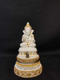 พระพิฆเนศ หน้าตัก 3 นิ้ว พร้อมฐาน