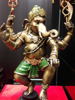 พระพิฆเนศ ปางนาฏราช หน้าตัก 16 นิ้ว