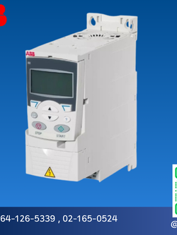 ABB inverter ACS355 Model:ACS355-03E-01A2-4 , 0.37kW 0.5 HP 1.2A 3 phase 380V