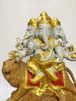 พระเหรัมภะคณปติ (พระพิฆเนศ 5 เศียร) หมายเลข 25