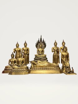 ชุด พระประจำวันเกิด (9องค์) หน้าตัก 8 นิ้ว