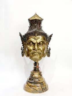 เศียร มหามุนีฤาษีตาไฟ ปู่ฤาษีตาไฟ