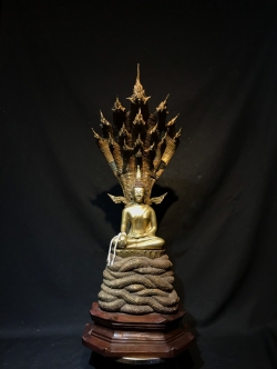 พระเจ้านาคซ้อน หน้าตัก 7 นิ้ว