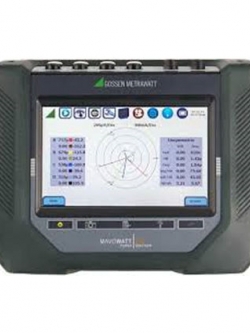 GOSSEN METRAWATT รุ่น MAVOWATT 240 FLEX เครื่องวัดและวิเคราะห์ค่ากำลังไฟฟ้าที่สามารถติดตามแบบออนไลน์ผ่านการสื่อสารระบบ Ethernet ได้