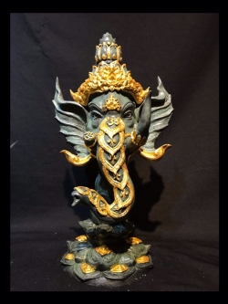 เศียรพระพิฆเนศ รุ่นมหาศิวะคเณศ (ด้านหลังพระพักตร์พระศิวะ)