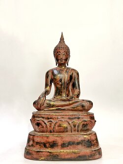 พระพุทธรูปสุโขทัย ปางมารวิชัย หน้าตัก 12 นิ้ว