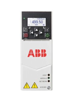 ABB Inverter Model:ACS380-040S-01A8-4 (0.55kw/0.75HP/1.6A)Input 3-Phase 380V Output 3-Phase 380V