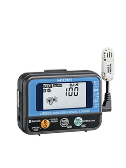 HIOKI LR8520 เเครื่องบันทึกค่าอุณหภูมิและค่าความชื้น และคำนวนข้อมูลอัตราการเกิดเชื้อรา (Wireless Compact - Fungal Logger, Temperature and Humidity with Fungal index with growth prediction 5 levels)