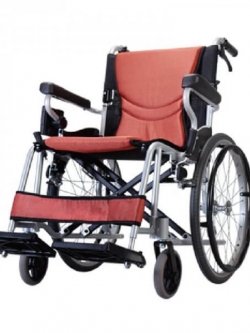 รถเข็นวีลแชร์น้ำหนักเบา อลูมินัมอัลลอยด์คาร์ม่า S-Ergo 205 F20 ล้อหลัง 20 นิ้ว (WheelChair KARMA S-Ergo 205 F20) พกพาสะดวก กะทัดรัด