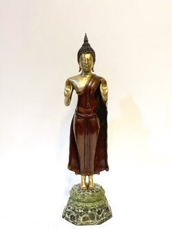 พระพุทธรูป ปางห้ามสมุทร (ประจำวันจันทร์) หน้าตัก 8 นิ้ว