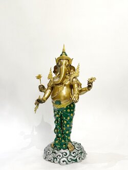 พระพิฆเนศ ปางเหนือเมฆ หน้าตัก 9 นิ้ว