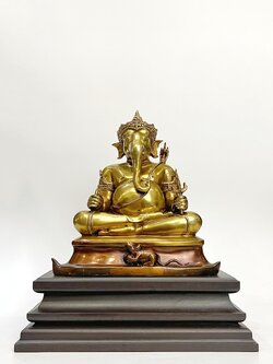 พระพิฆเนศพิมพ์โบราณ หน้าตัก 9 นิ้ว (นำฤกษ์พิเศษ 678)