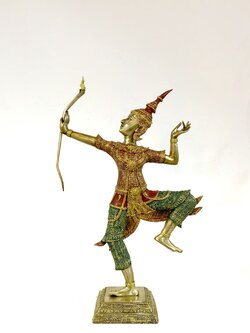 พระรามแผลงศร ขนาดสูง 68 cm