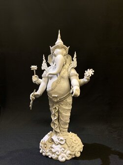 พระพิฆเนศ ปางเหนือเมฆ หน้าตัก 9 นิ้ว