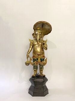 พระพิฆเนศ ปางมหาลาภ หน้าตัก 12 นิ้ว