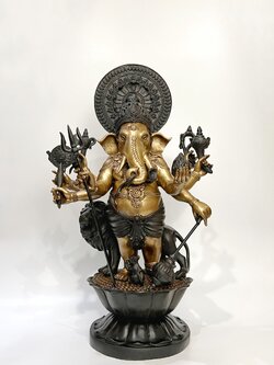 พระพิฆเนศ ปาง 51 ตา (ปางที่ 33) หน้าตัก 9 นิ้ว