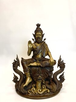 มุนีนาคราชเทวาธิบดี หน้าตัก 9 นิ้ว