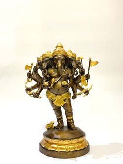 พระพิฆเนศ 5 เศียร หน้าตัก 7 นิ้ว