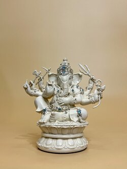 พระพิฆเนศ ประทานพร 8 กร หน้าตัก 3 นิ้ว