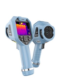 FOTRIC TK7 กล้องถ่ายภาพความร้อน 384x288 pixels ย่านวัดอุณหภูมิ -20℃ to 550℃, Frame rate 300 Hz พร้อมกระเะป๋าผ้าแบบสะพาย