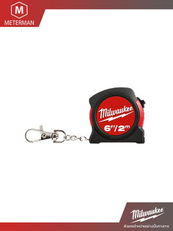 MILWAUKEE 48-22-5506 ตลับเมตรพวงกุญแจ 2 เมตร