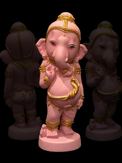 พระพิฆเนศ ปางยืน หน้าตัก 3 นิ้ว