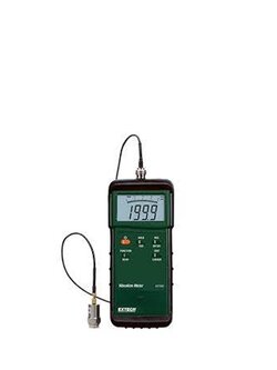 EXTECH รุ่น 407860 เครื่องวัดแรงสั่นสะเทือน Heavy Duty Vibration Meter Measure Acceleration, Velocity, and Displacement plus built-in PC interface