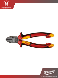 MILWAUKEE 4932464567 คีมตัดปากเฉียง หุ้มฉนวนกันไฟฟ้า VDE