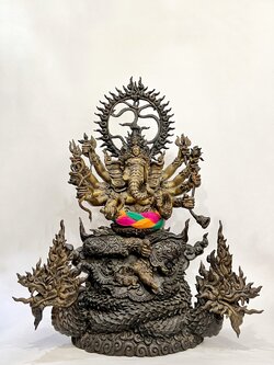 พระพิฆเนศ รุ่นโอมมหาเศรษฐี หน้าตัก 12 นิ้ว