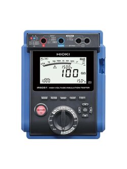 HIOKI IR5051 เครื่องทดสอบความต้านทานฉนวนทางไฟฟ้า 5kV Test Voltage - Up to 10 TΩ พร้อมฟังก์ชั่นทดสอบฉนวนระบบโซลาร์ (1500 VDC - PV insulation resistance)