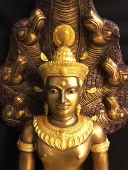 พระนาคปรก ปรกศรีวิชัย หน้าตัก 16 นิ้ว