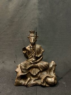 พระฤาษีหน้าวัว หน้าตัก 4 นิ้ว