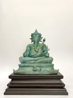 พระพิฆเนศพิมพ์โบราณ หน้าตัก 9 นิ้ว (มหาฤกษ์ 99999)