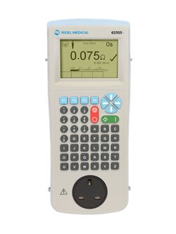 RIGEL 62353+ เครื่องวิเคราะห์ความปลอดภัยทางไฟฟ้าของเครื่องมือทางการแพทย์แบบมืออาชีพ