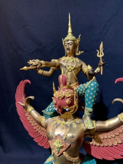 พระนารายณ์ทรงครุฑ หน้าตัก 9 นิ้ว