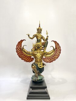 พระนารายณ์ทรงครุฑ หน้าตัก 9 นิ้ว