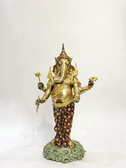 พระพิฆเนศ ปางเหนือเมฆ หน้าตัก 9 นิ้ว